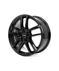 Jante ALU, Rial ASTORGA/ SW Noir brillant 7.5X17 5/ 112 ET38, Alésage 66.6