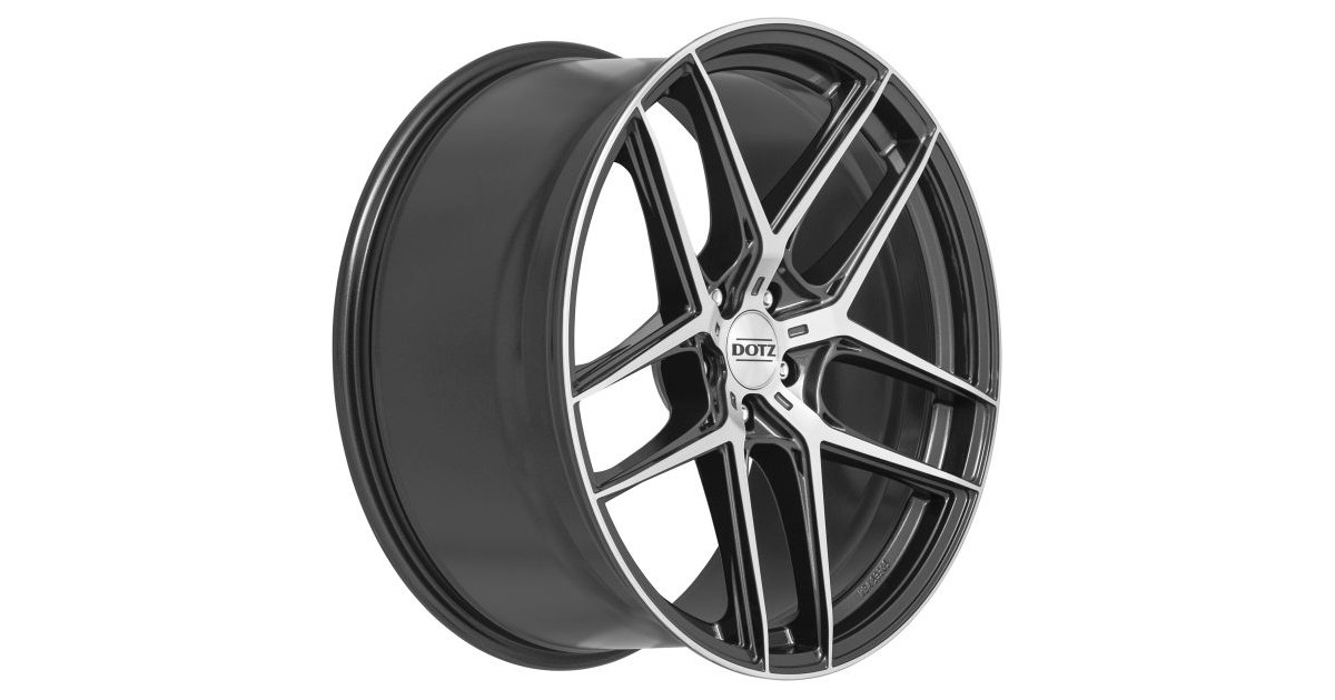 Jante ALU, Dotz Lagunaseca gunmetal polished 9X20 5/ 114.3 ET34, Alésage 71.6