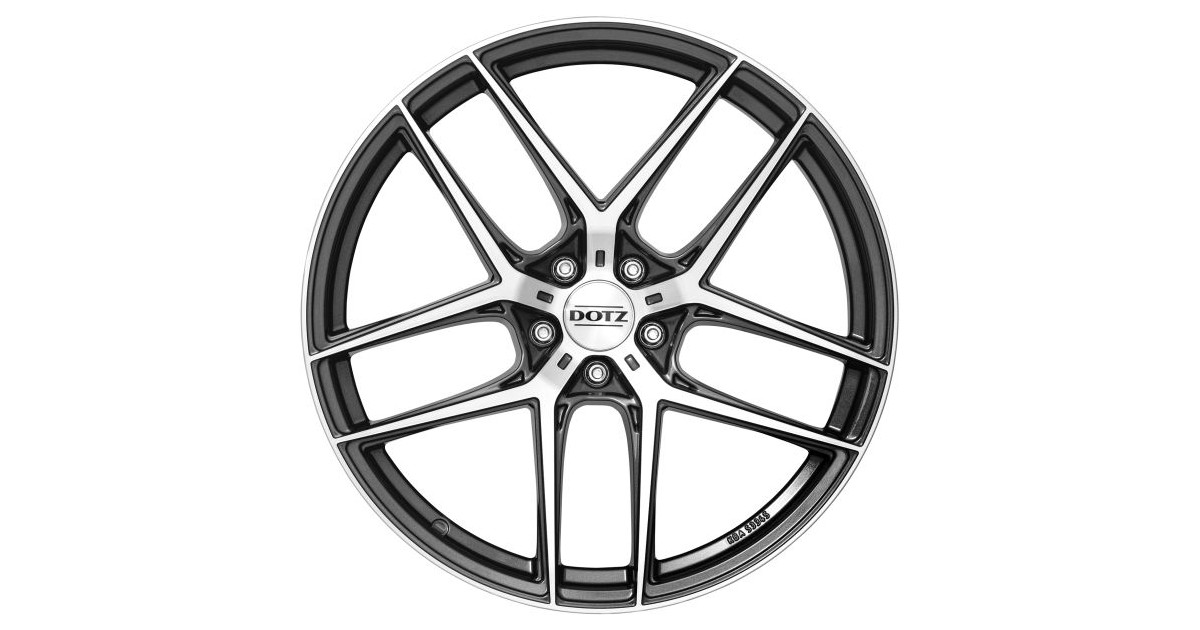 Jante ALU, Dotz  Lagunaseca Gunmetal polished 9X20 5/ 112 ET40, Alésage 70.1