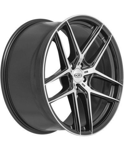 Jante ALU, Dotz  Lagunaseca Gunmetal polished 9X20 5/ 139.7 ET34, Alésage 71.6