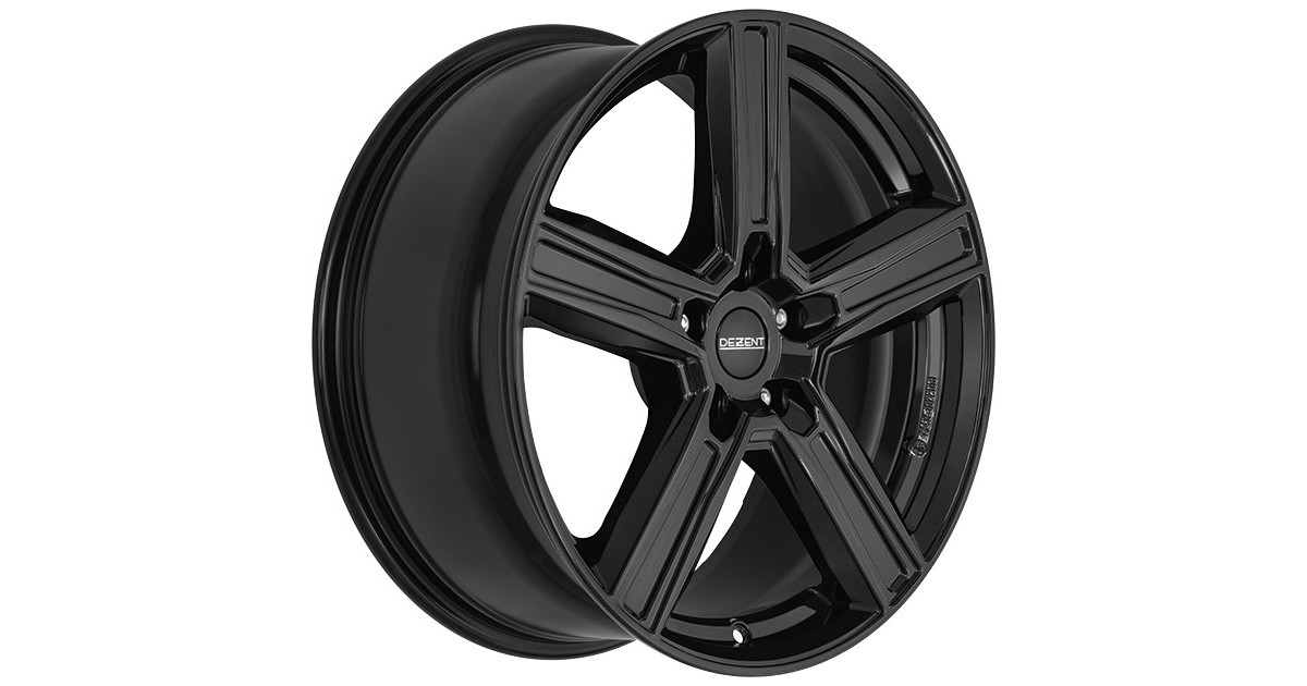 Jante Alu Dezent KG Black  8x19 5x108 ET50 , Alésage 63.4