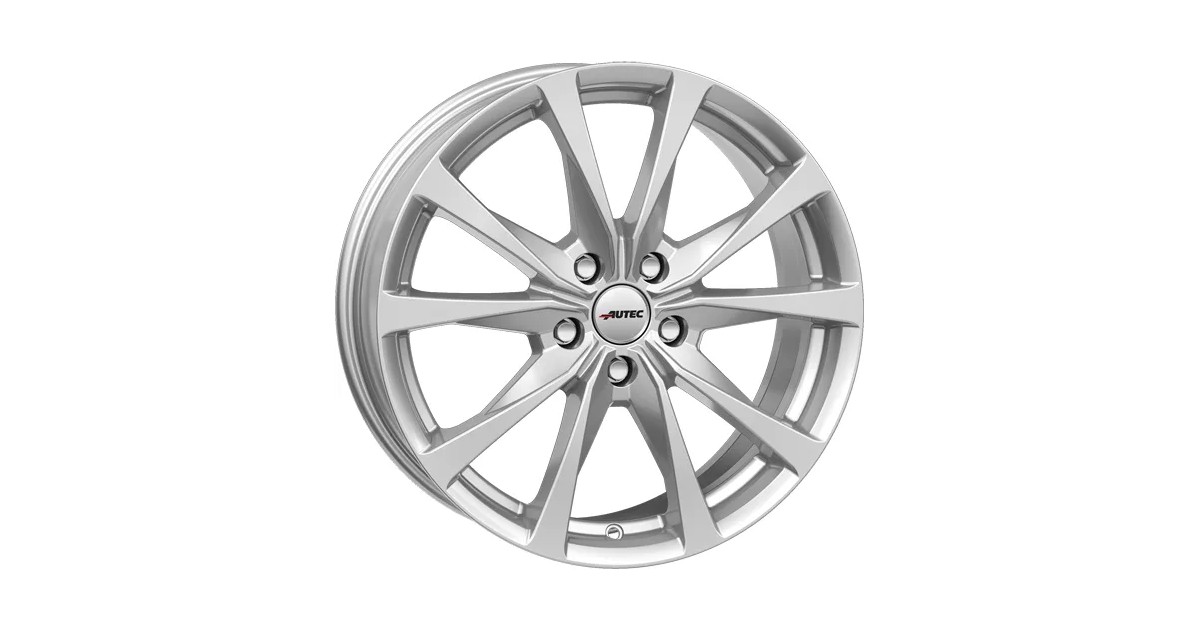 Jante Alu Autec Brixen Brilliant Silver Painted 7,5x18 5x112 ET51 , Alésage 57.1