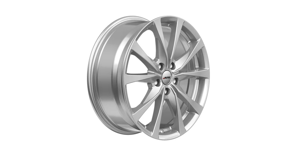Jante Alu Autec Brixen Brilliant Silver Painted 7,5x18 5x112 ET51 , Alésage 57.1