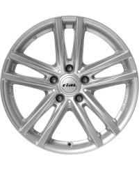 Jante ALU, Rial X10 polar-silber 7.5X18 5/112 ET51, Alésage 66.6