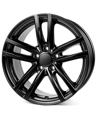 Jante ALU, Rial X10 Racing-schwarz, 7.5X18 5/ 112 ET25, Alésage 66.6