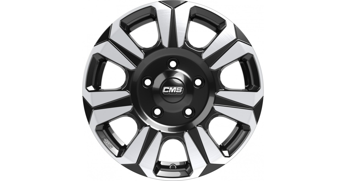 Jante ALU, CMS C31 Diamant Noir Brillant, 6.5X17 5/ 130 ET60, Alésage 78.1