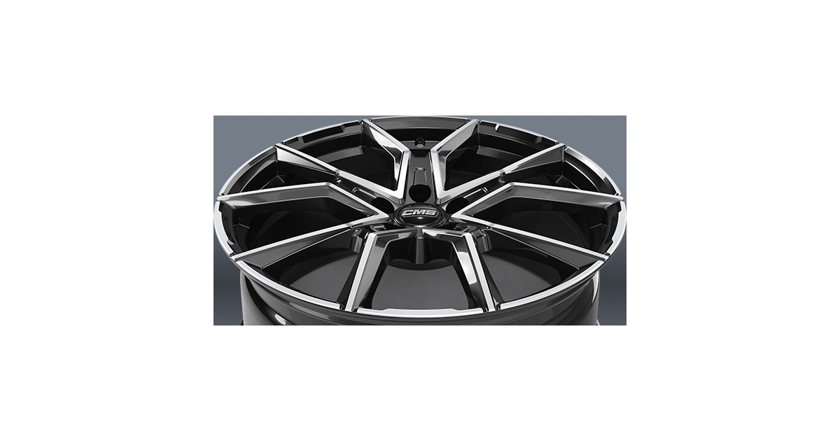 Jante ALU, CMS C33 Diamant Noir Brillant, 9X20 5/ 112 ET50, Alésage 66.6