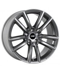 Jante ALU, CMS C27 Titane Brillant, 7.5X17 5/ 108 ET44, Alésage 65.1