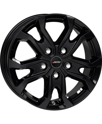 Jante Alu  Autec Kiso Black 6,5x16 5x118 ET66, Alésage 71.1