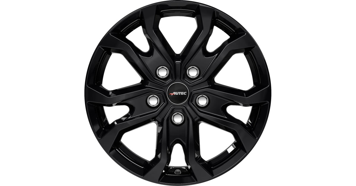 Jante Alu  Autec Kiso Black 6,5x16 5x118 ET66, Alésage 71.1
