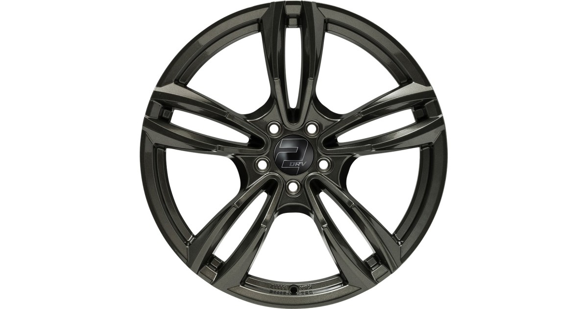 Jante ALU, Wheelworld - 2DRV WH29 DGM+ Dark Gunmetal lackiert (Anthracite Foncé), 7.5X17 5/120 ET43, Alésage 72.6