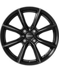 Jante Alu Dezent TN Black 6,5x17 4x108 ET32 , Alésage 65.1
