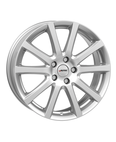 Jante ALU, Autec Skandic (Argent, Brillant) 7X17 5/ 112 ET49, Alésage 70.1