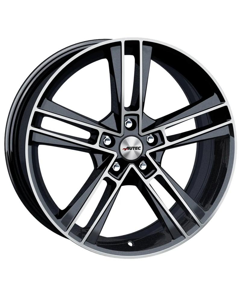 Jante ALU, Autec Rias schwarz metallic poliert 8.50X20 5/ 120 ET40, Alésage 64.1