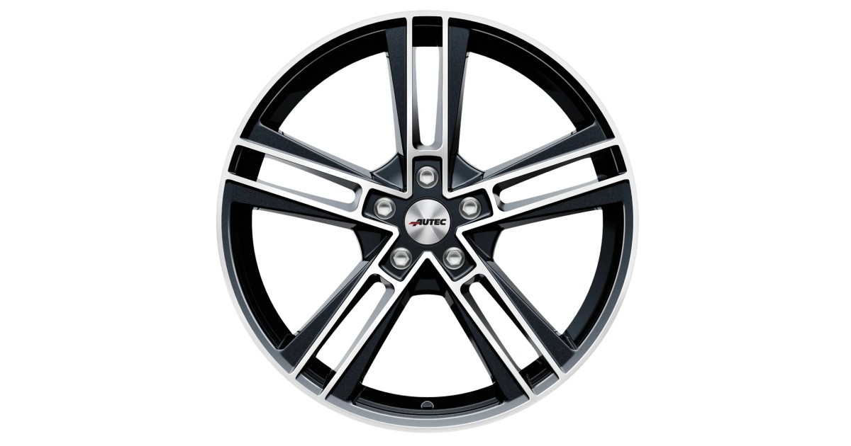 Jante ALU, Autec Rias schwarz metallic poliert 8.50X20 5/ 120 ET40, Alésage 64.1