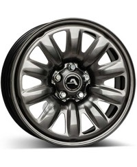 Jante Tole/Acier, ALCAR HYBRIDRAD 01 Grey , 6.5X16 5/ 114.3 ET40 , Alésage 66.1