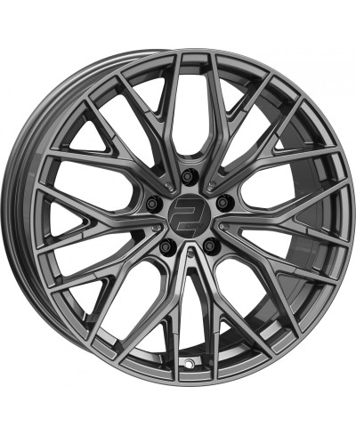 Jante ALU, Wheelworld - 2DRV WH37/ DG+  Daytona grau lackiert 8X18 5/ 114.30 ET46, Alésage 72.6