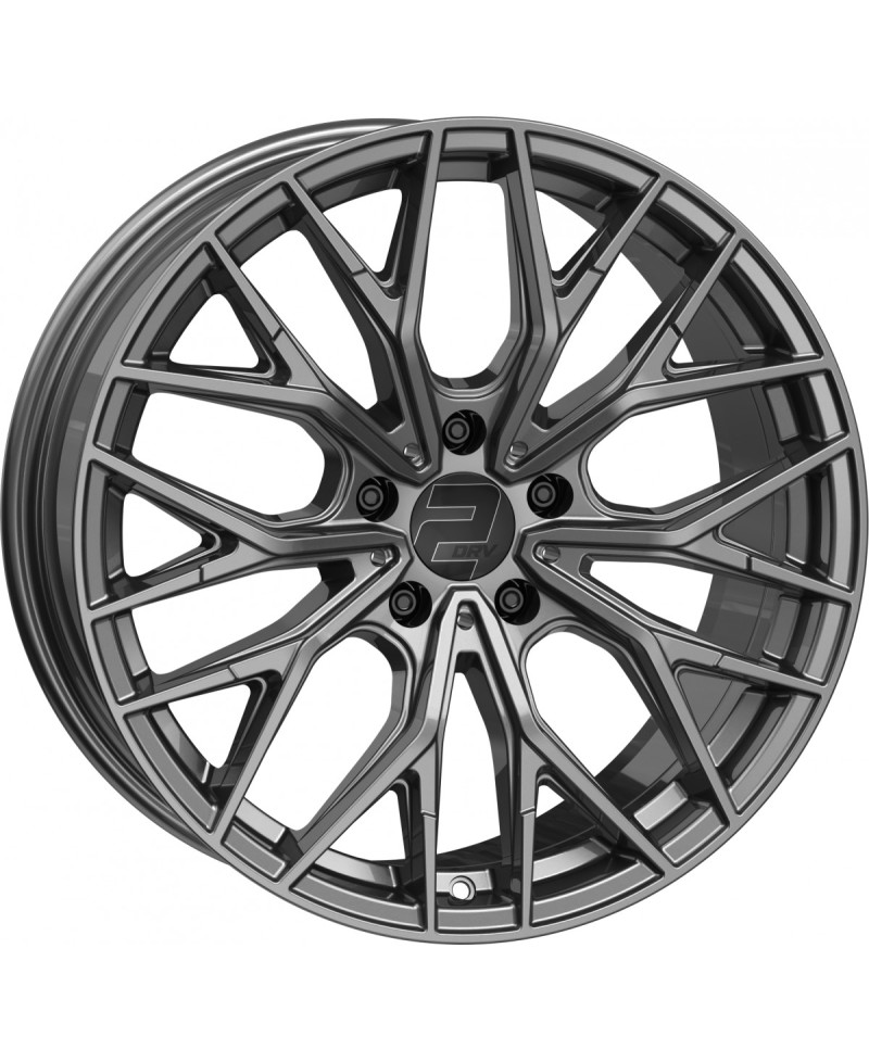 Jante ALU, Wheelworld - 2DRV WH37/ DG+  Daytona grau lackiert 8X18 5/ 114.30 ET46, Alésage 72.6