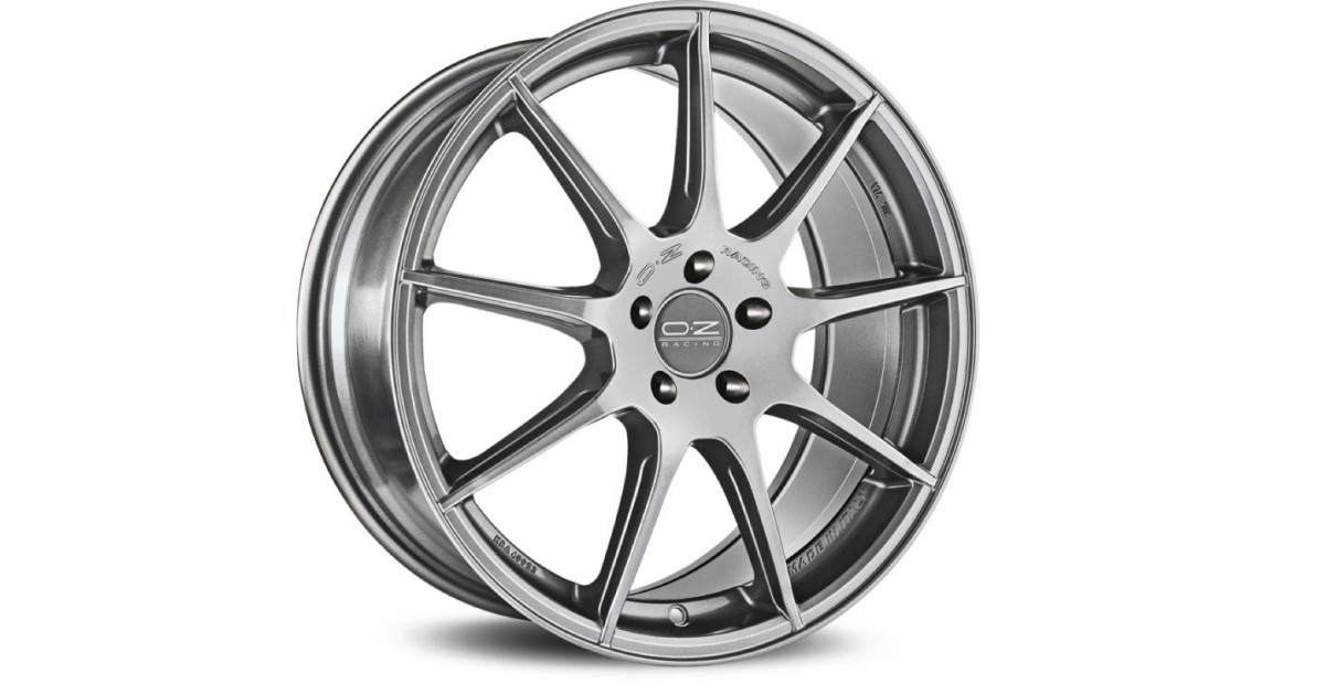 Jante ALU, OZ SUPER SPORT GRIGIO CORSA BRIGHT 8X18 5/ 108 ET45, Alésage 73.1