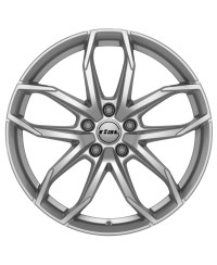 Jante Alu RIAL Lucca Polar Silver  6,5x16 4x108 ET20  , Alésage 65.1