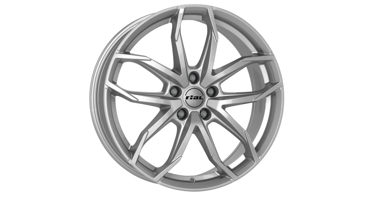 Jante Alu Rial Lucca Polar Silver  6,5x16 4x108 ET32 , Alésage 65.1