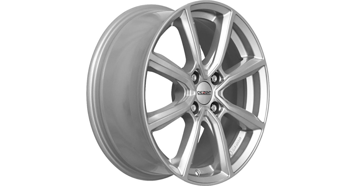 Jante Alu Dezent TN Silver 6,5x16 4x108 ET38 , Alésage 65.1