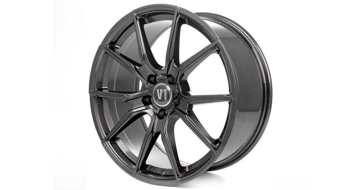 Jante ALU, V1 Wheels V1 Daytona grau lackiert 9X20 5/ 112 ET42 , Alésage 66.6