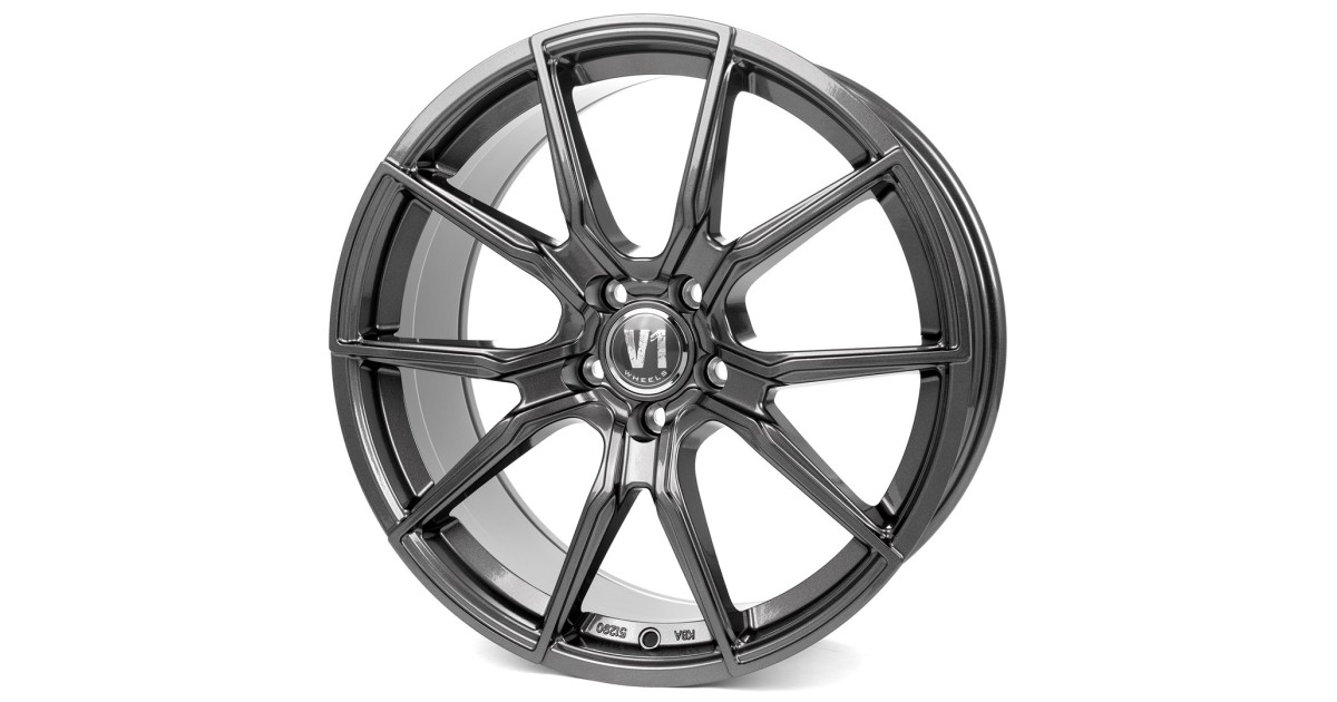 Jante ALU, V1 Wheels V1 Daytona grau lackiert 9X20 5/ 120 ET45 , Alésage 65.1