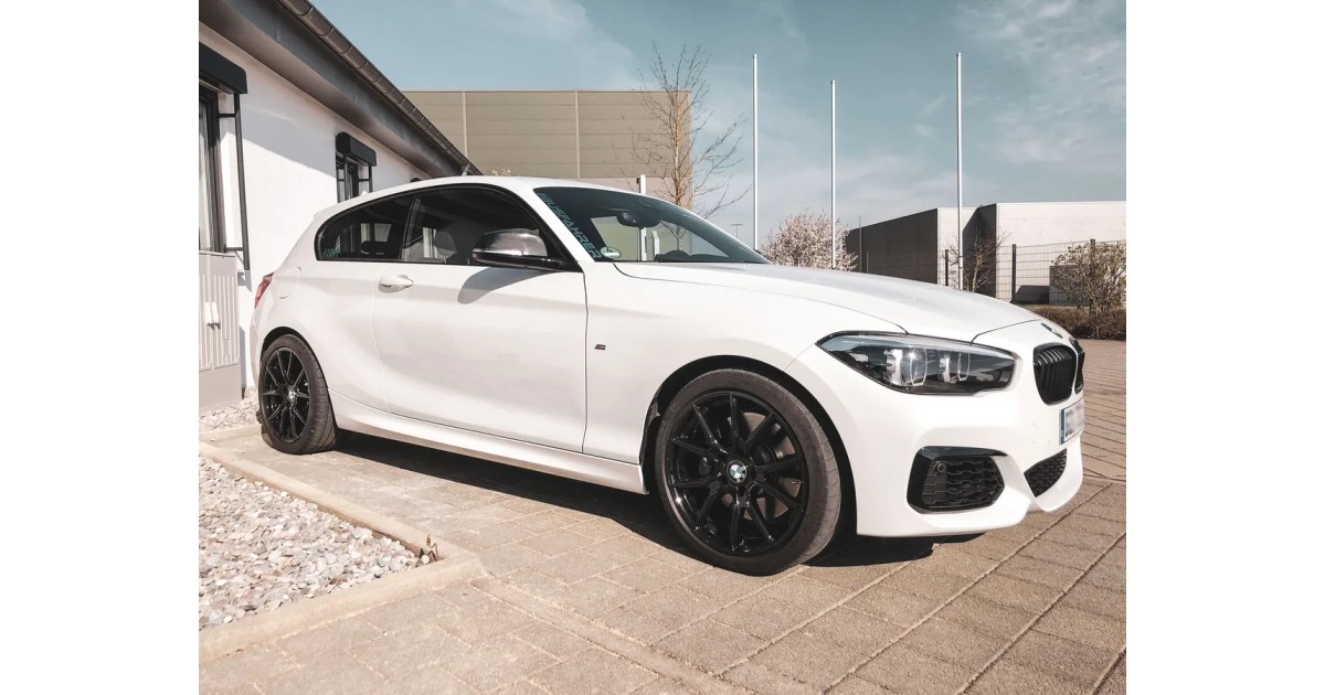 Jante ALU, V1 Wheels V1 Noir brillant laqué 8.50X19 5/ 112 ET45 , Alésage 66.6