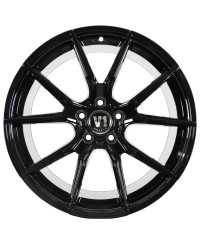 Jante ALU, V1 Wheels V1/ SW+ Noir brillant laqué 8.5X19 5/ 120 ET35 , Alésage 72.6
