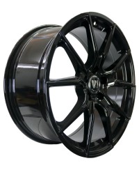 Jante ALU, V1 Wheels V1 Noir brillant laqué 8X18 5/ 112 ET35 , Alésage 66.6
