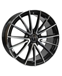 Jante ALU, V1 Wheels V2  SP+  Black Front Polish 8.5X19 5/ 112 ET45 , Alésage 66.6
