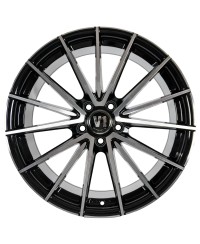 Jante ALU, V1 Wheels V2  SP+  Black Front Polish 8X18 5/ 112 ET35 , Alésage 66.6