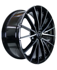 Jante ALU, V1 Wheels V2  SP+  Black Front Polish 8X18 5/ 112 ET35 , Alésage 66.6
