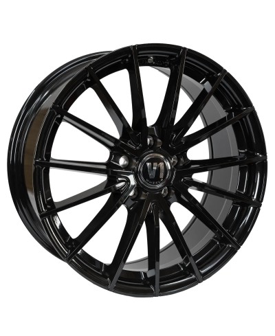 Jante ALU, V1 Wheels V2 Noir brillant laqué 8X18 5/ 120 ET45 , Alésage 66.6