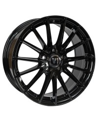 Jante ALU, V1 Wheels V2 Noir brillant laqué 8X18 5/ 120 ET45 , Alésage 66.6