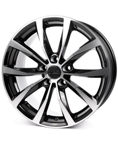 Jante Alu MAK WOLF Black mirror 8x19 5x112 ET30 , Alésage 76.1