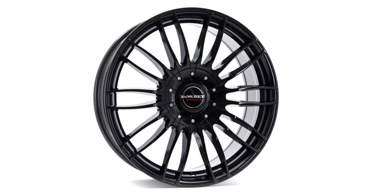 Jante Alu Borbet CW3 black glossy 9x21 5x108 ET40 , Alésage 63.4