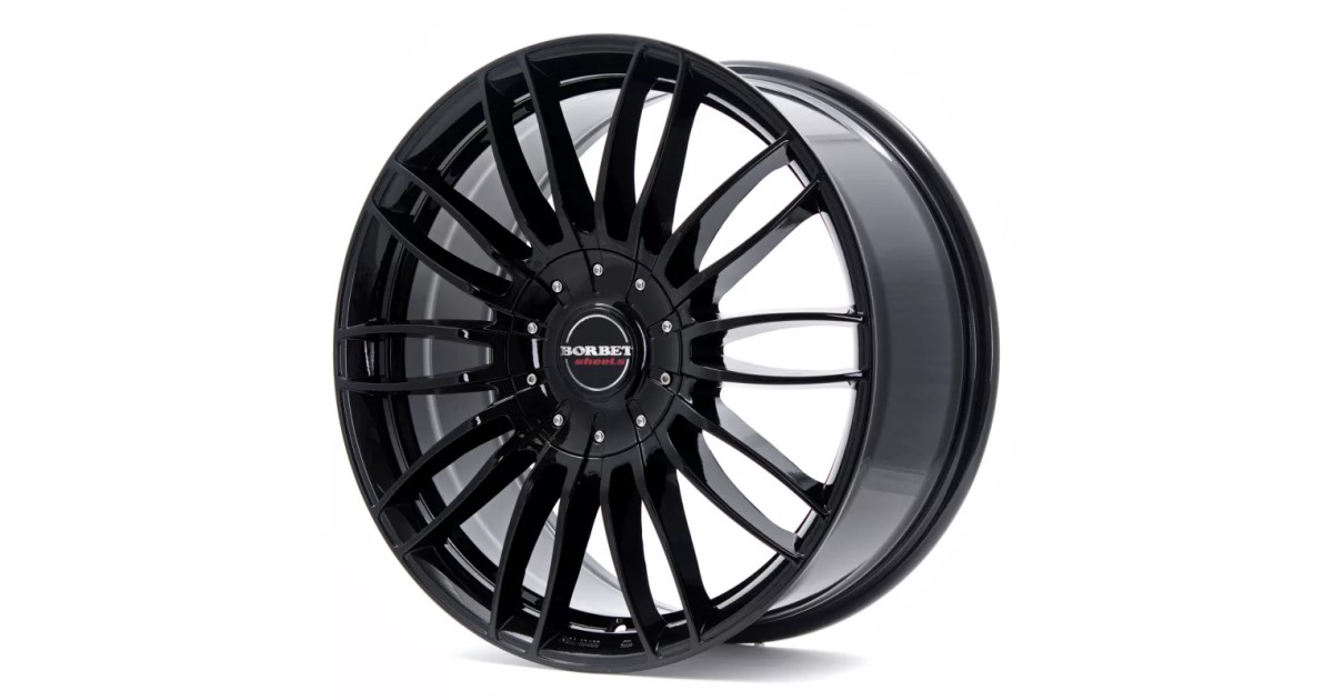 Jante Alu Borbet CW3 black glossy 9x21 5x108 ET40 , Alésage 63.4