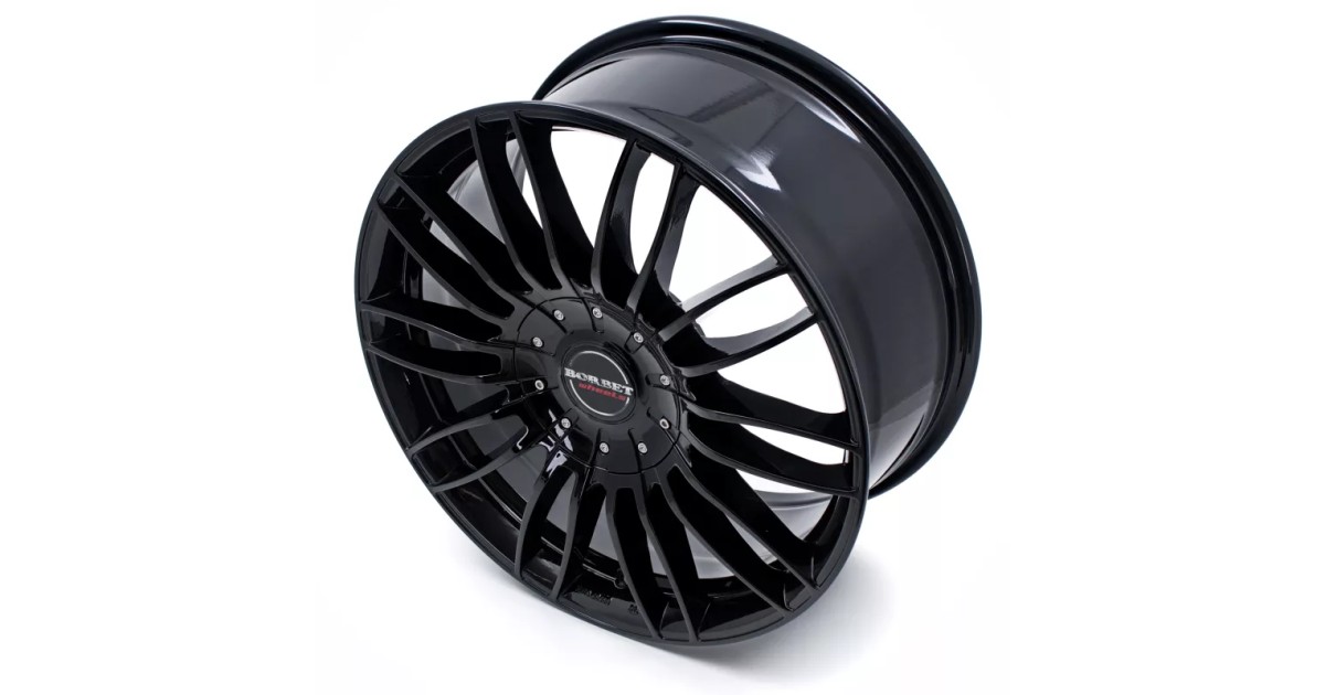 Jante Alu Borbet CW3 black glossy 9x21 5x108 ET40 , Alésage 63.4