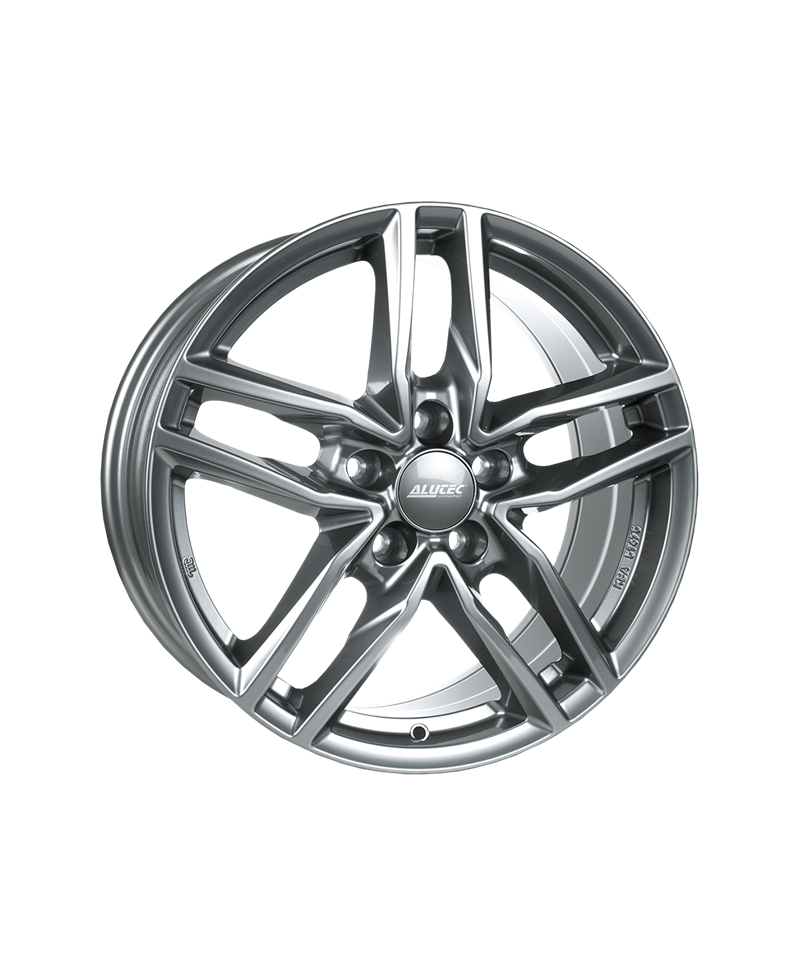 Jante Alu Alutec Ikenu metal-grey 6,5x16 4x108 ET20 , Alésage 65.1