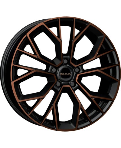 Jante Alu MAK Stilo (BLACK & BRONZE) 8,5x21 5x112 ET40 , Alésage 66.6