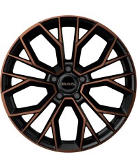 Jante Alu MAK Stilo (BLACK & BRONZE) 8,5x21 5x112 ET40 , Alésage 66.6