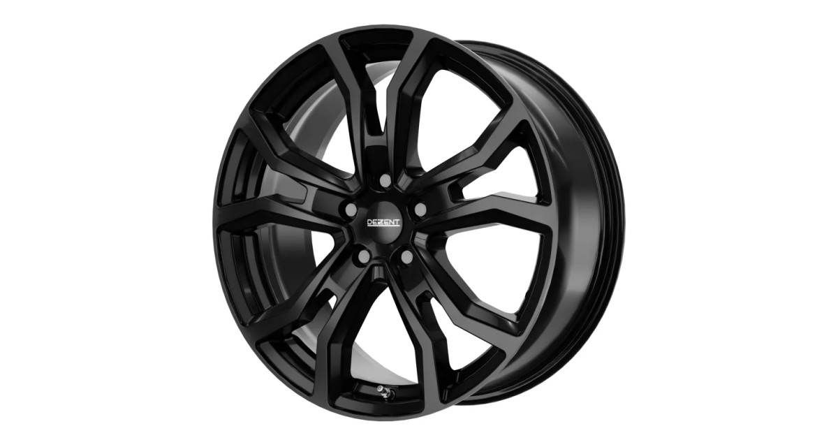Jante Alu Dezent TV Black 9x19 5x112 ET38 , Alésage 66.6