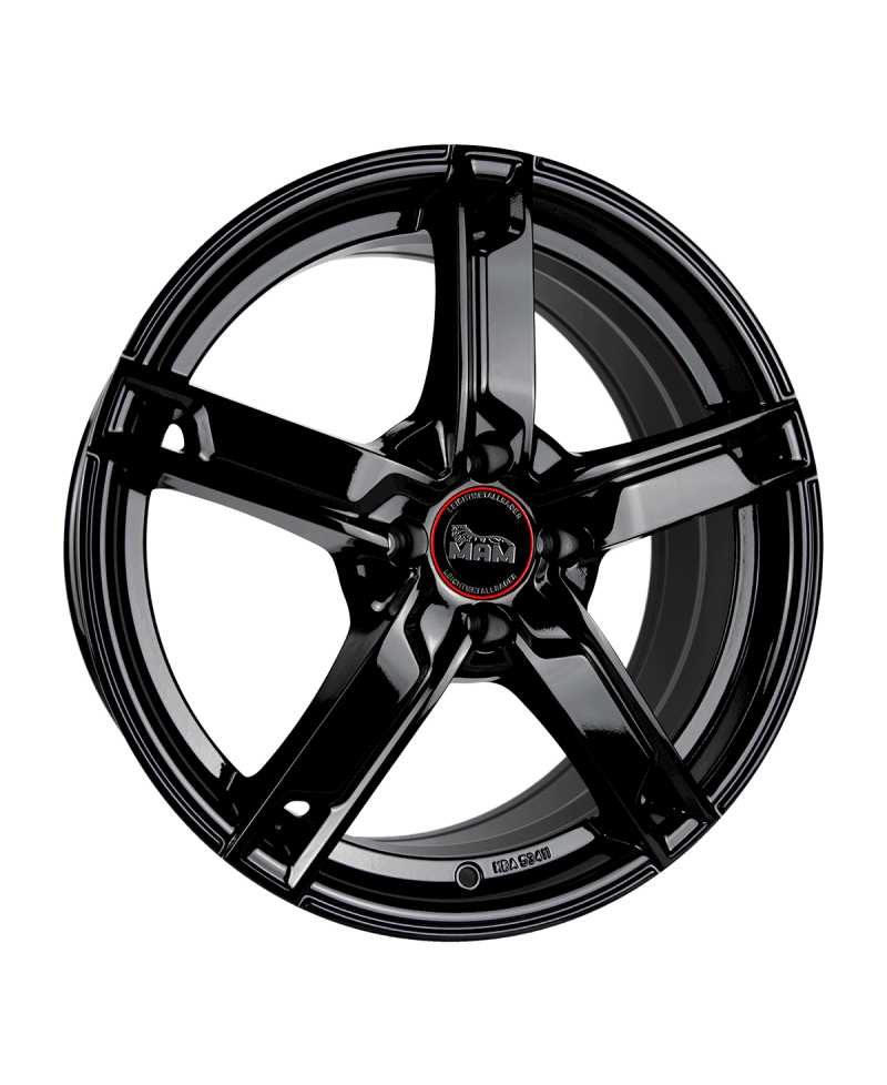 Jante ALU, MAM W4 BLACK PAINTED 4/98 ET35, Alésage 58.1