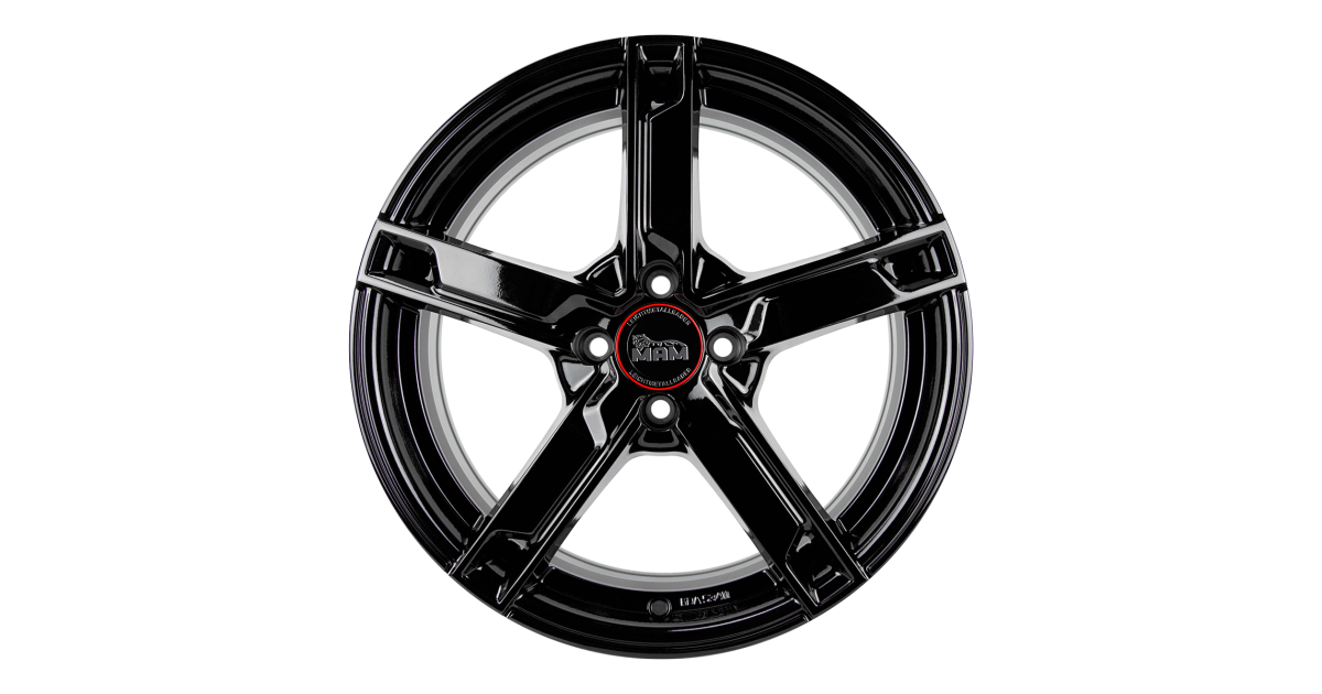 Jante ALU, MAM W4 BLACK PAINTED 4/108 ET23, Alésage 65.1