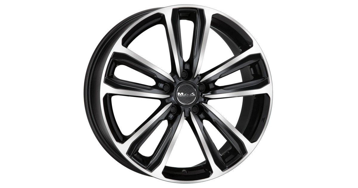 Jante Alu  MAK Magma (BLACK MIRROR) 6,5x16 5x105 ET39 , Alésage 56.6