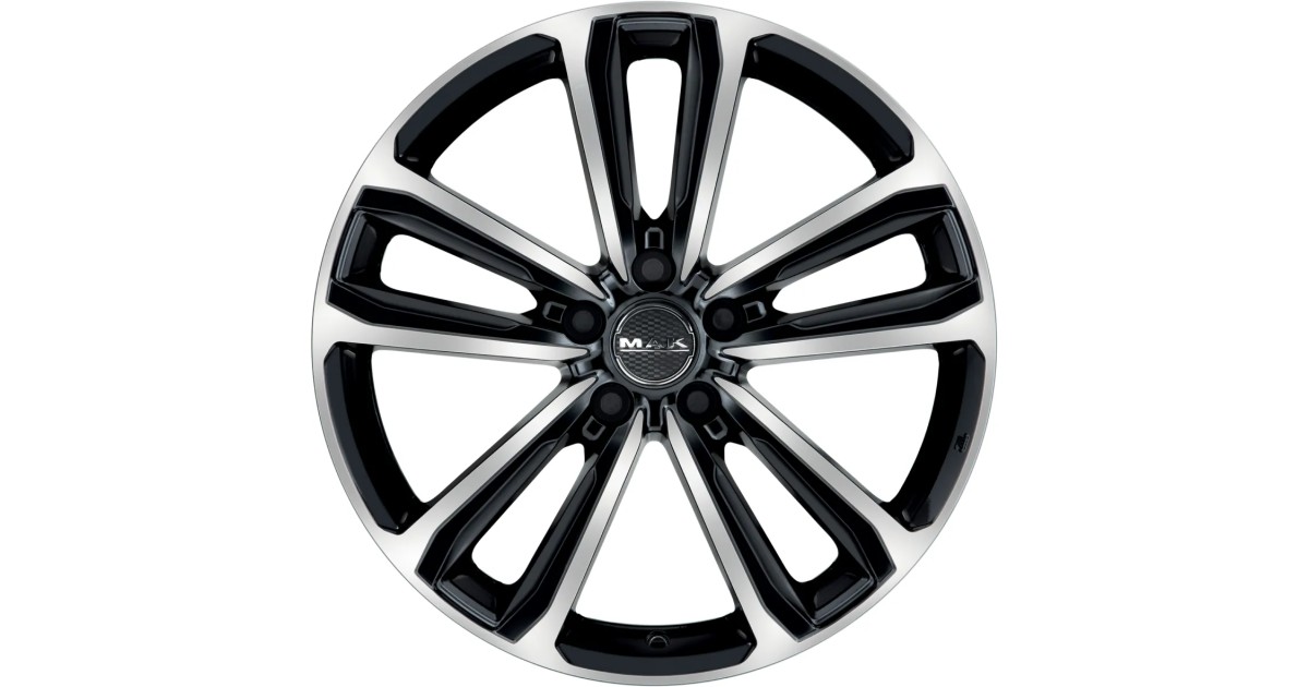 Jante Alu  MAK Magma (BLACK MIRROR) 6,5x16 5x105 ET39 , Alésage 56.6