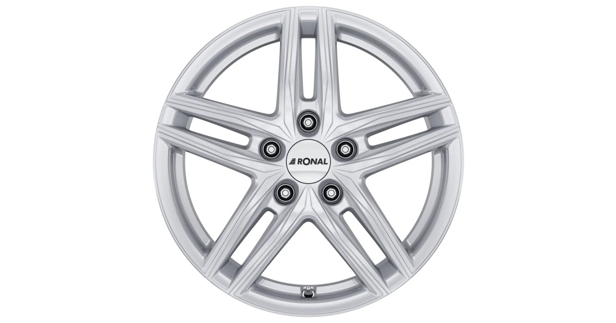 Jante Alu Ronal R65 Silver 8x19 5x112 ET35 , Alésage 76