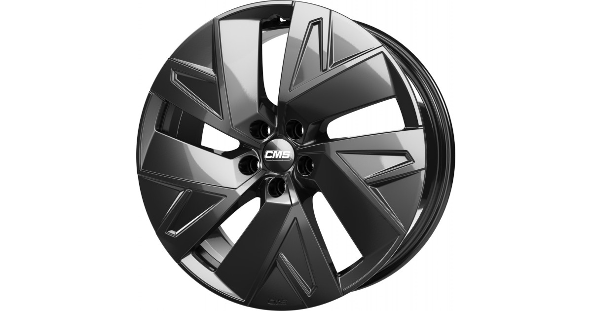 Jante ALU, CMS C32-AERO Noir Brillant, 7.5X18 5/ 108 ET44, Alésage 65.1